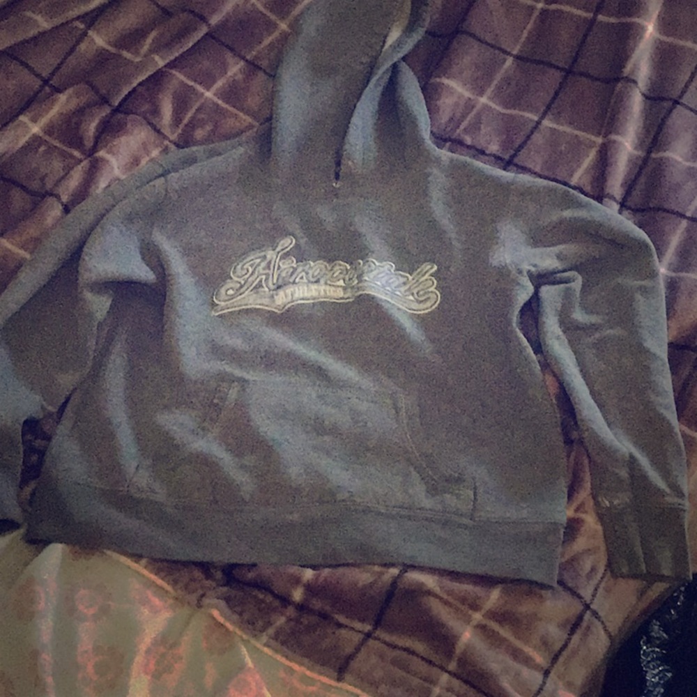 Gray Aeropostale hoodie